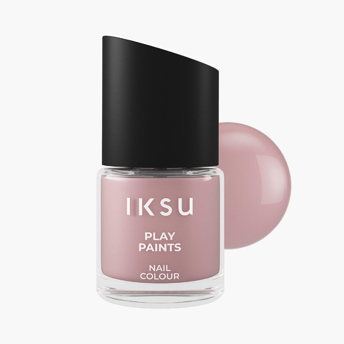 IKSU Play Paints Nail Colour - Bubblegum Pink - 8ml