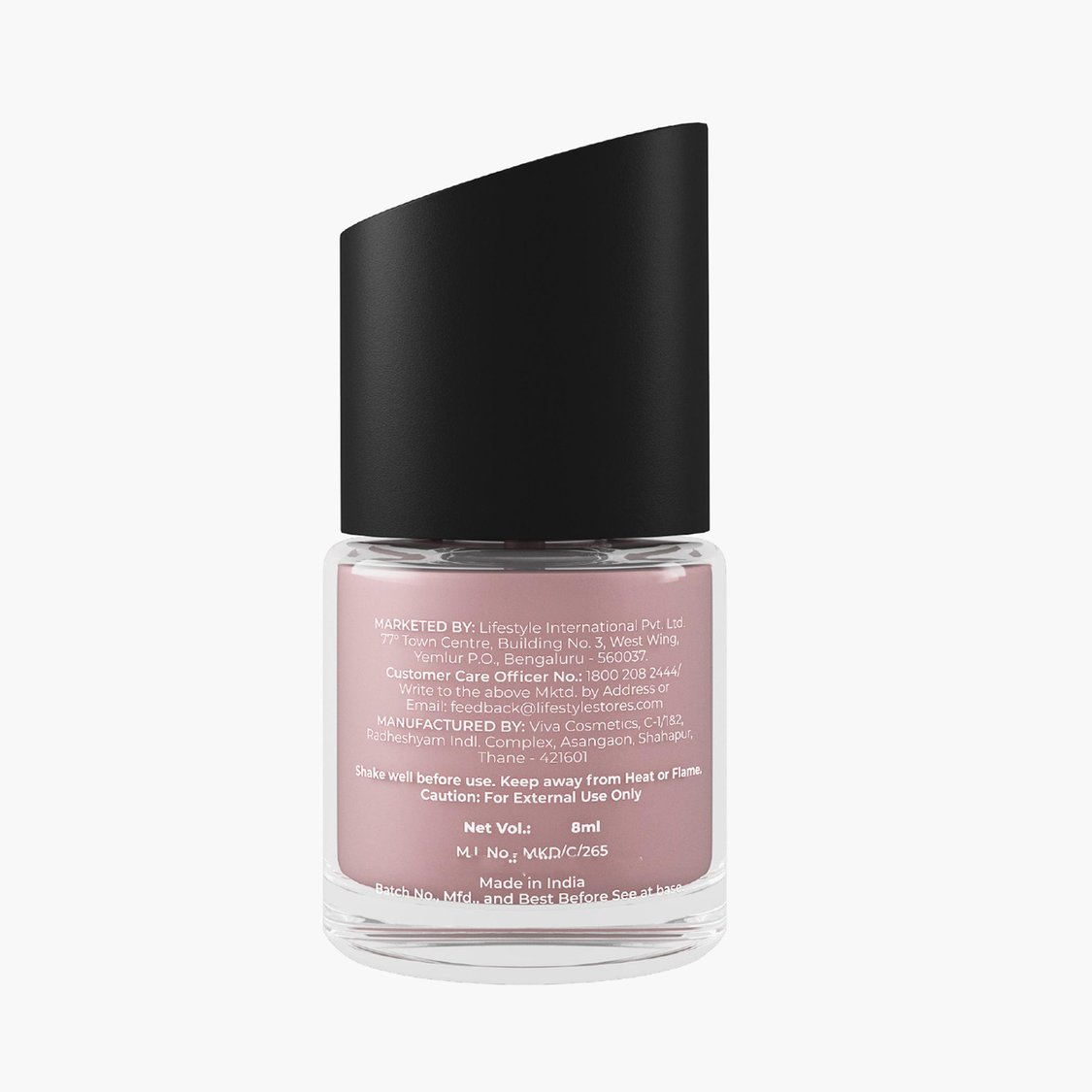 IKSU Play Paints Nail Colour - Bubblegum Pink - 8ml
