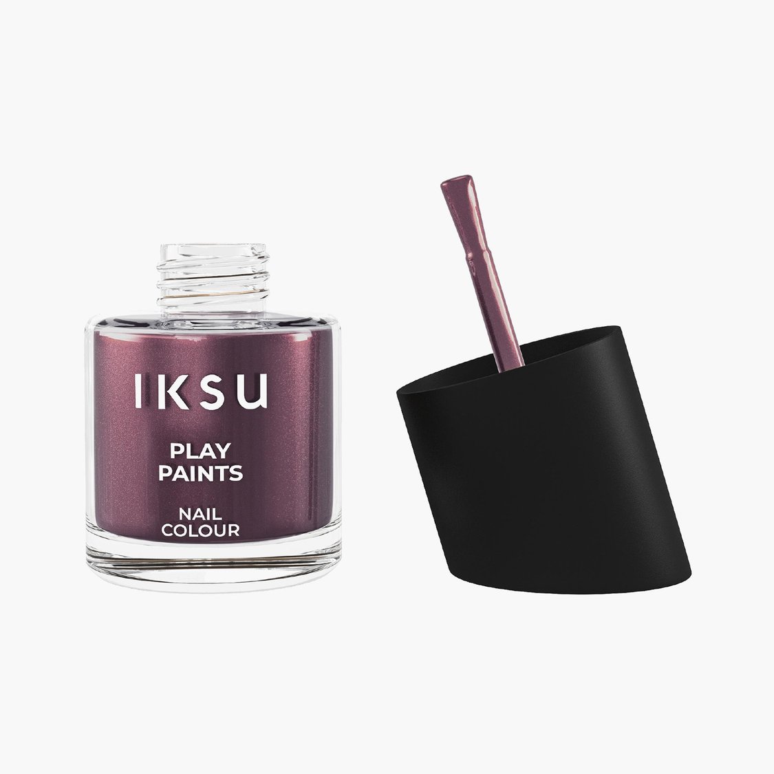IKSU Play Paints Nail Colour - Cocoa Shimmer - 8ml