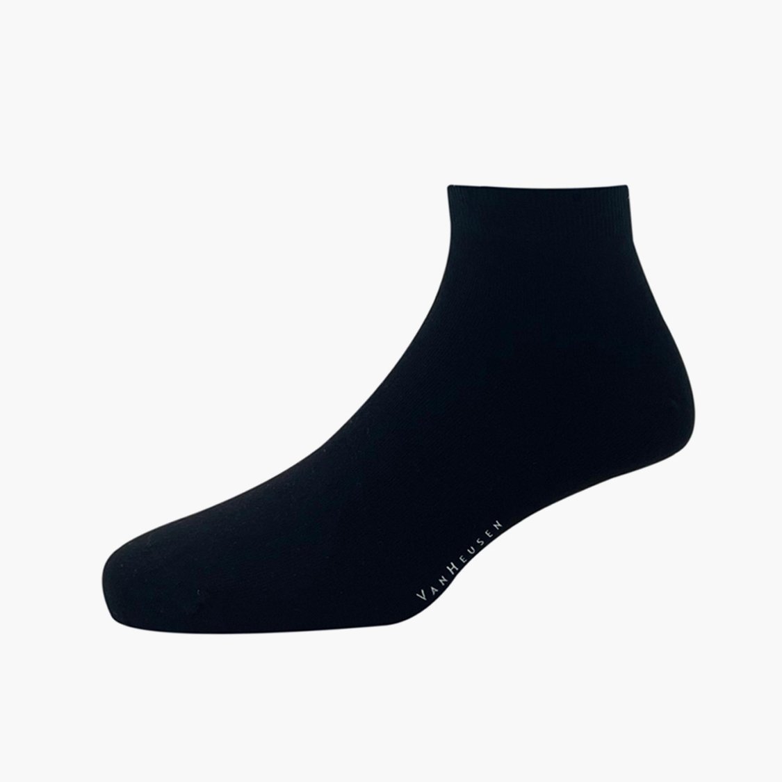 VAN HEUSEN Men Textured Ankle-Length Socks