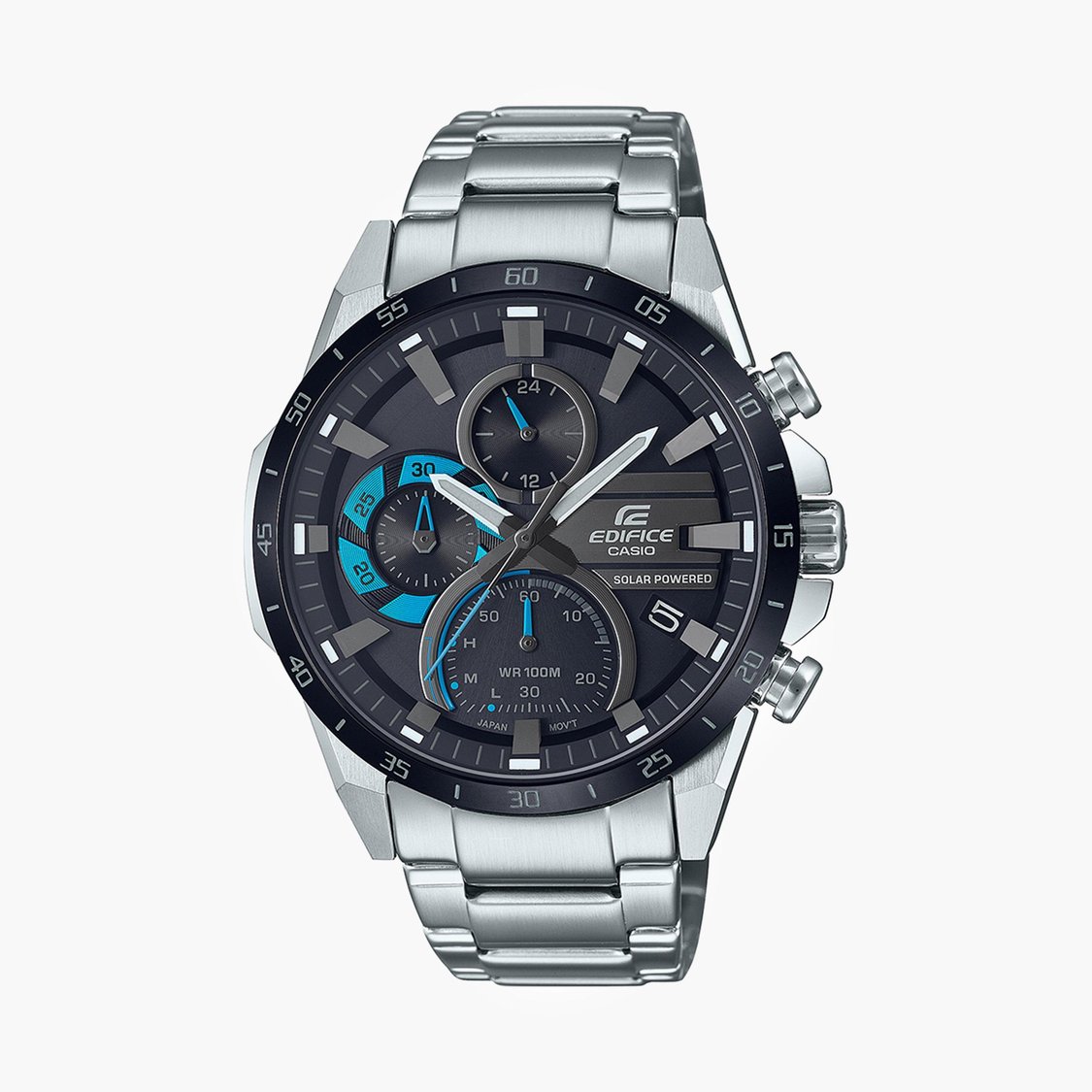 Buy CASIO EDIFICE Men Solid Chronograph Watch with Metal Strap ED567 from Casio at just INR 14995.0