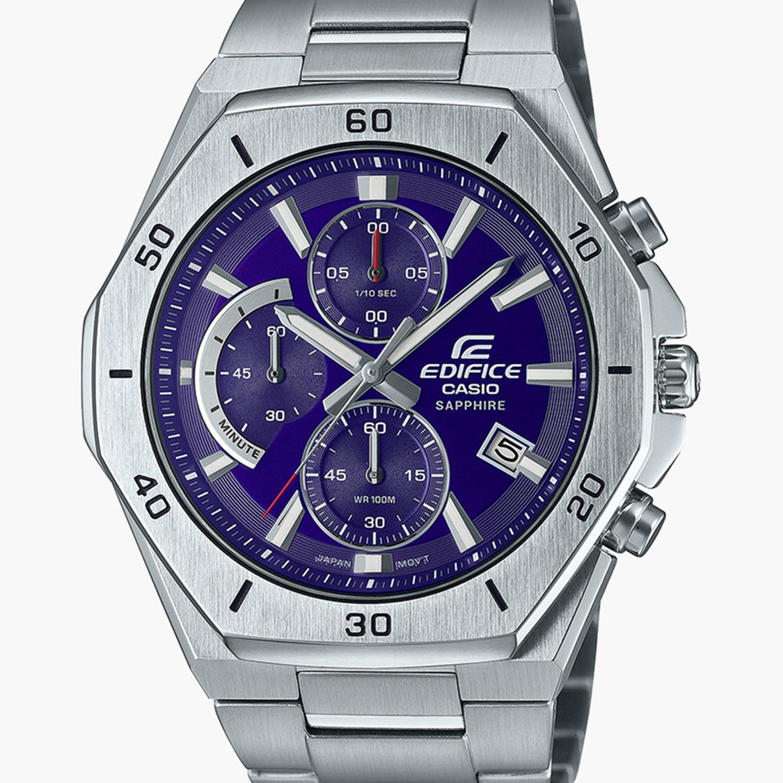 Stainless Steel Casio Ef 551 CASIO Edifice Men Chronograph Watch EX551 - Main Image
