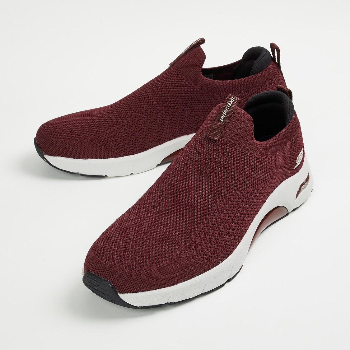 Buy SKECHERS Men Mesh Panelled Detail SlipOn Arch Fit Sports Shoes