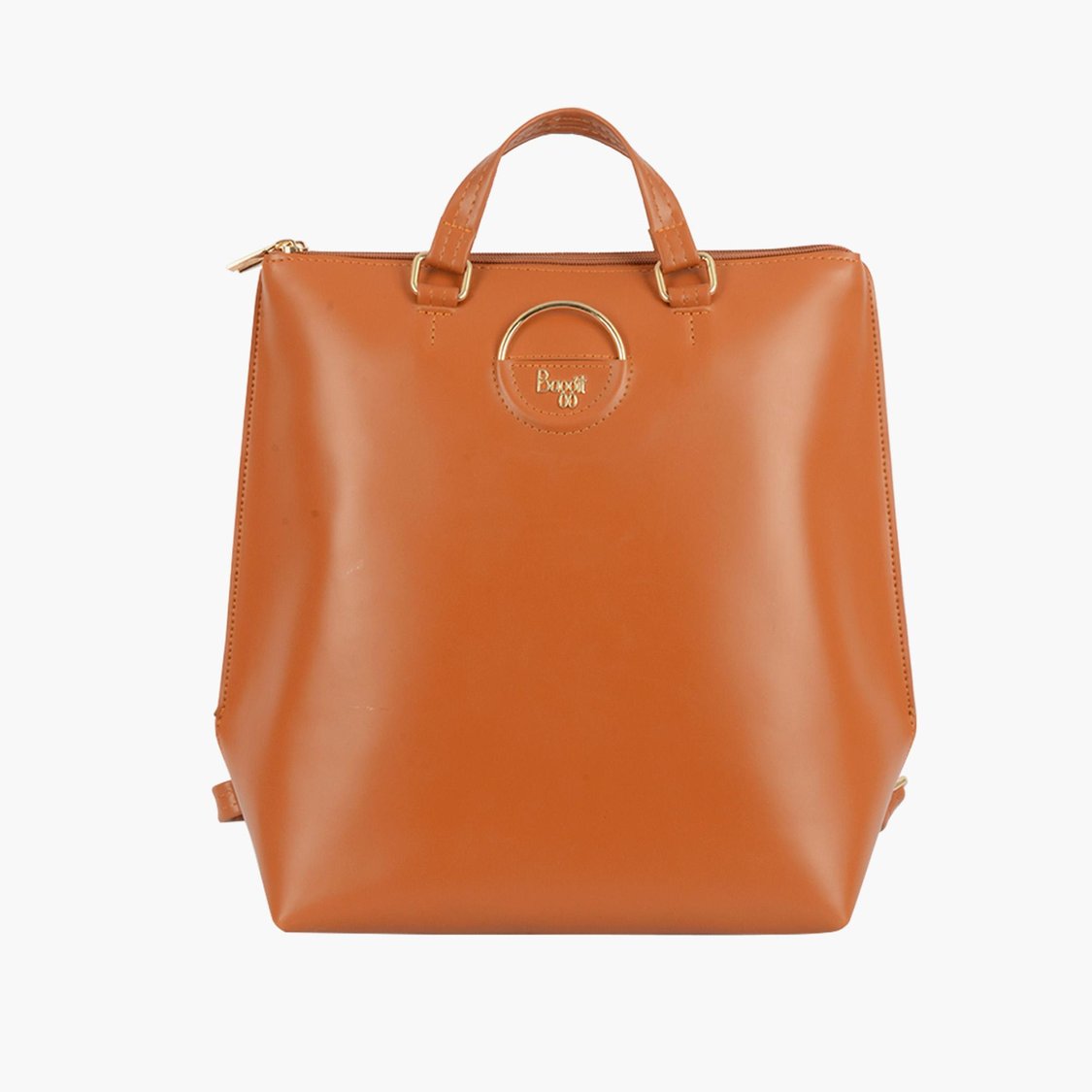 Buy BAGGIT Women Solid Zip Closure Backpack from Baggit at just INR 2290.0