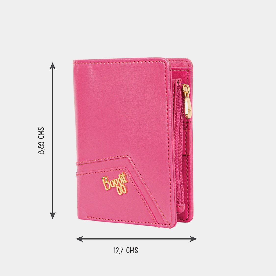 BAGGIT Women Solid Bi-Fold Wallet