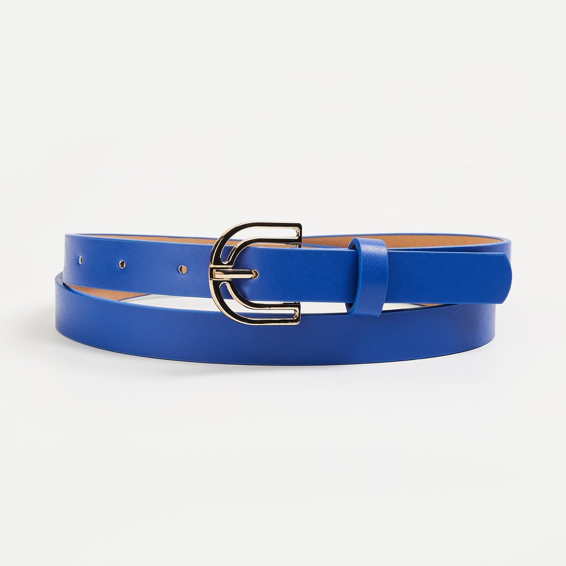 GINGER Women Solid Buckle-Closure Belt