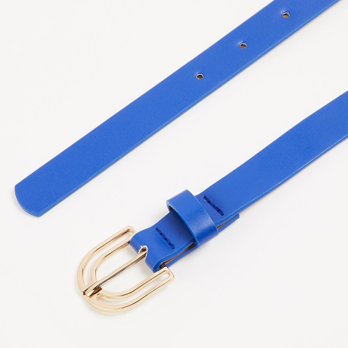 GINGER Women Solid Buckle-Closure Belt