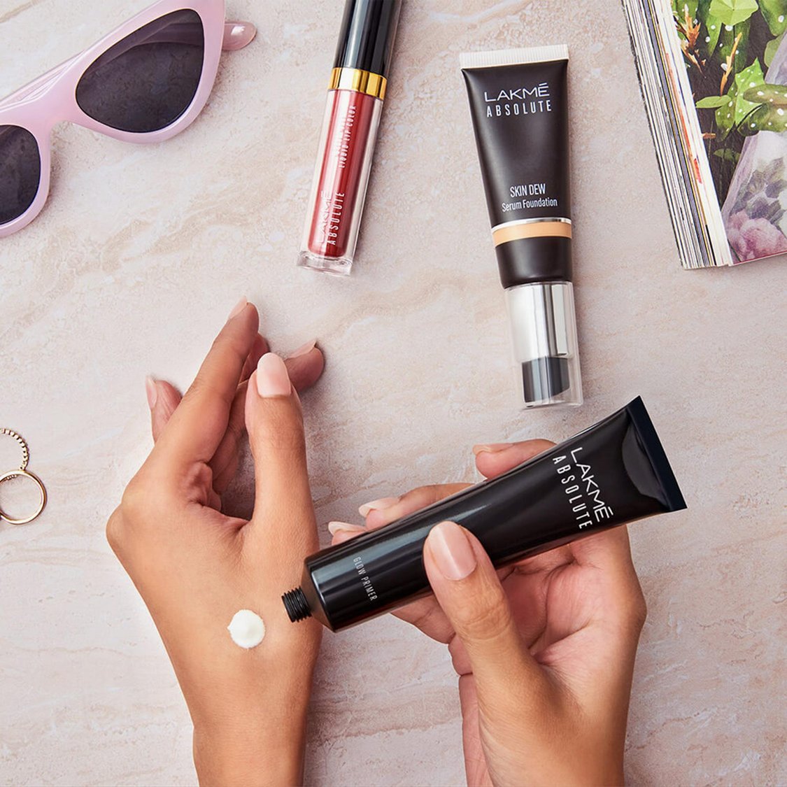LAKMÉ Gel Face Primer – 30g, Mit Vitamin E, Für Langanhaltendes Make-up, Alle Hauttypen