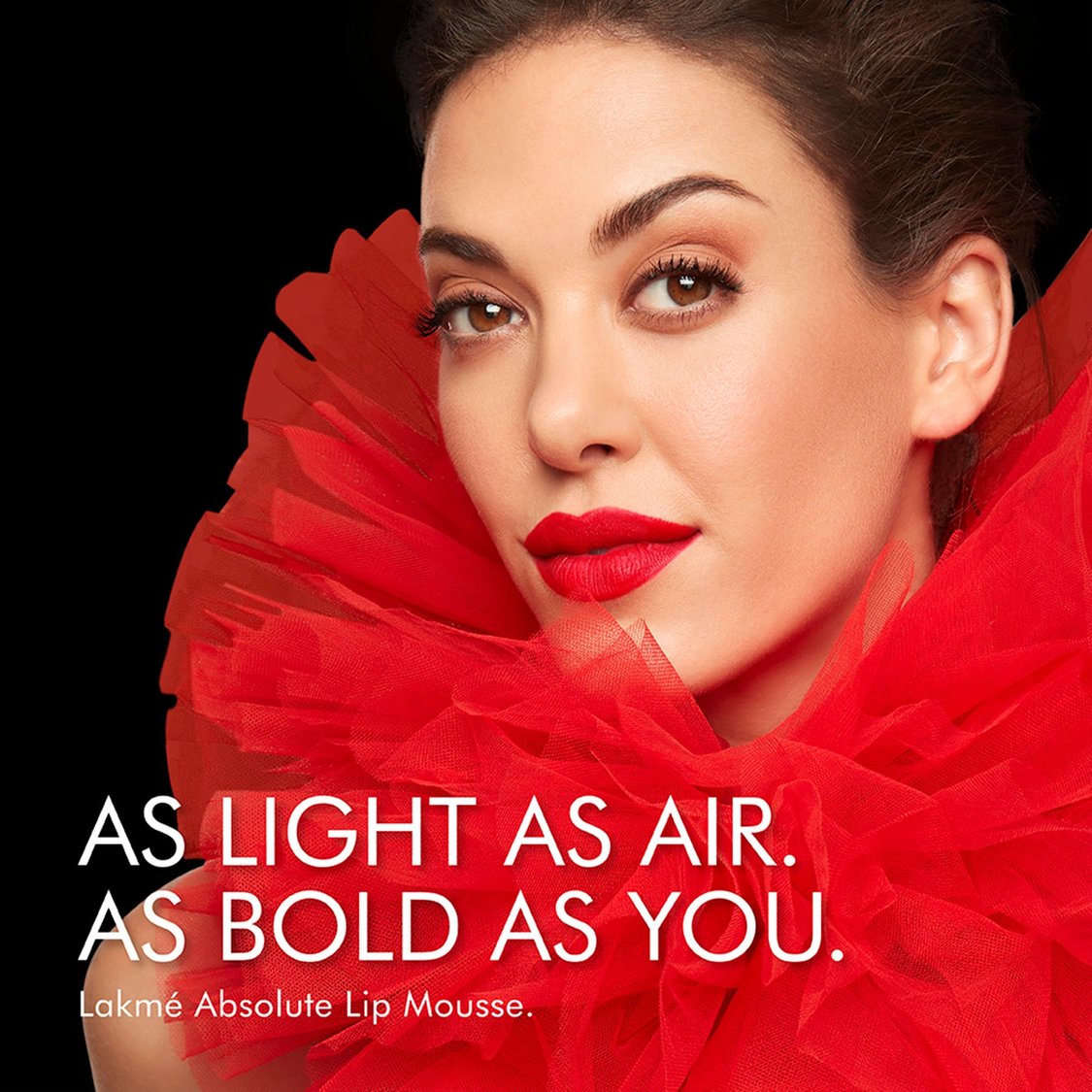 LAKME Absolute Sheer Lip Mousse Lipstick - Crimson Sky - 4.6g