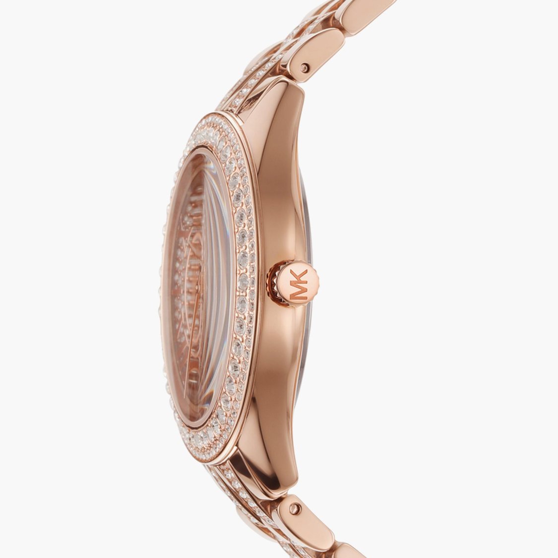 Buy MICHAEL KORS Harlowe Women Embellished Analog Watch with Metal