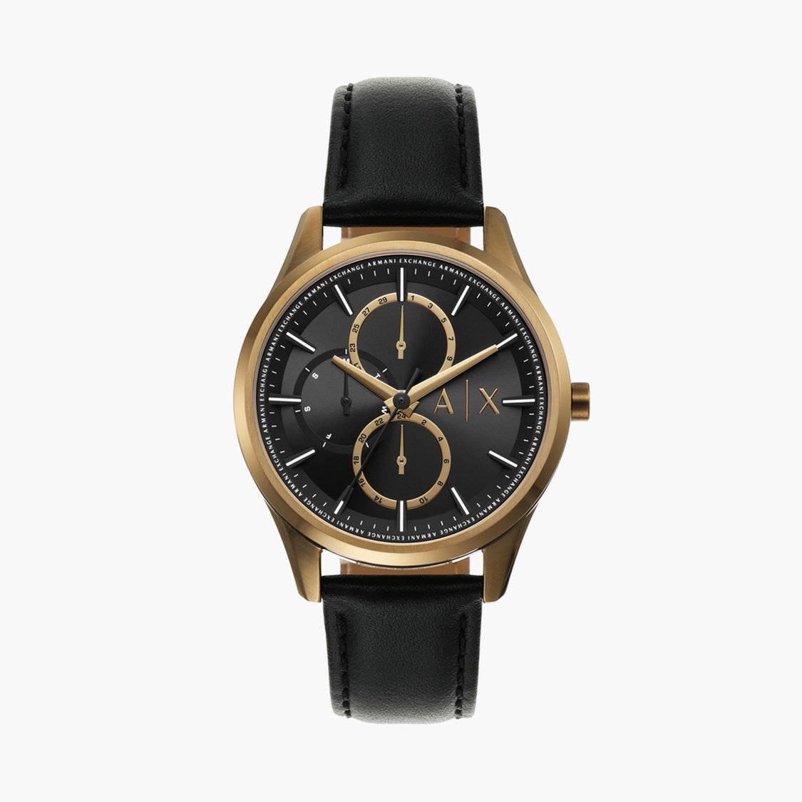 Buy ARMANI EXCHANGE Men Leather Strap Chronograph Watch AX1869 from Armani Exchange at just INR 12495.0