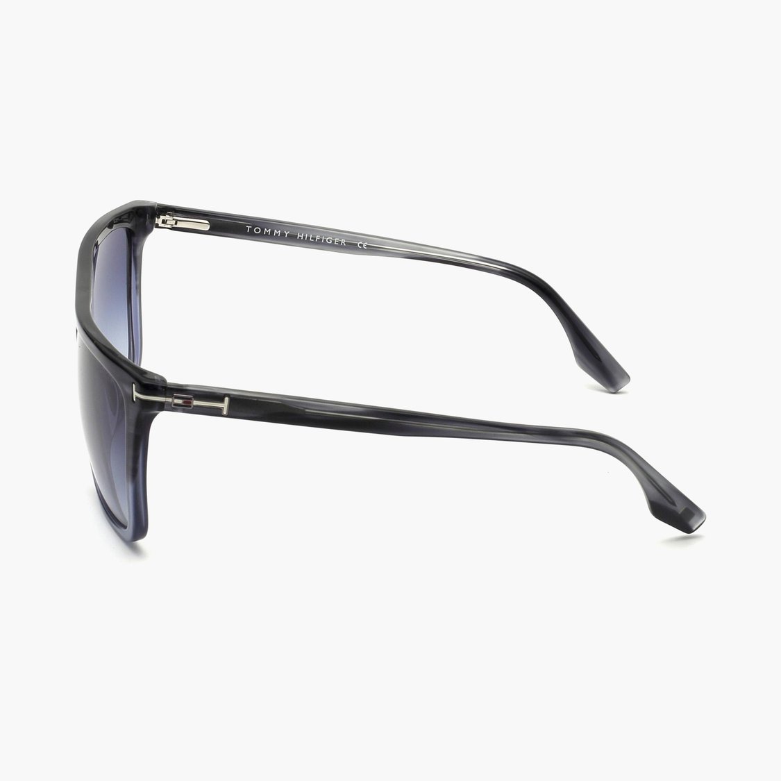 TOMMY HILFIGER Men UV Protected Square Sunglasses - TH2616C5BLGUNGR58S