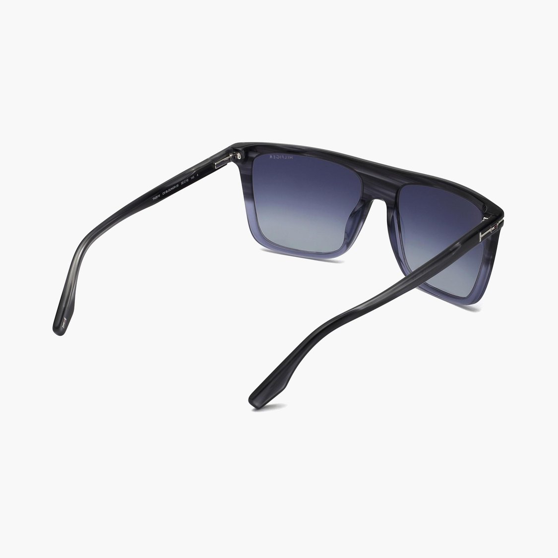 TOMMY HILFIGER Men UV Protected Square Sunglasses - TH2616C5BLGUNGR58S