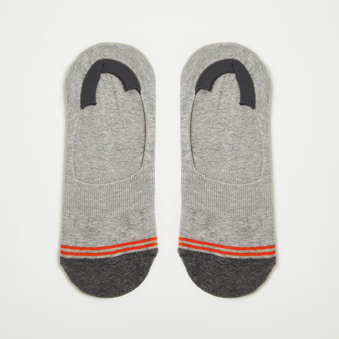 FORCA Men Colourblock No-Show Socks - Pack of 3