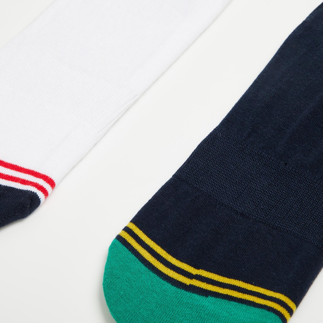 FORCA Men Colourblock No-Show Socks - Pack of 3