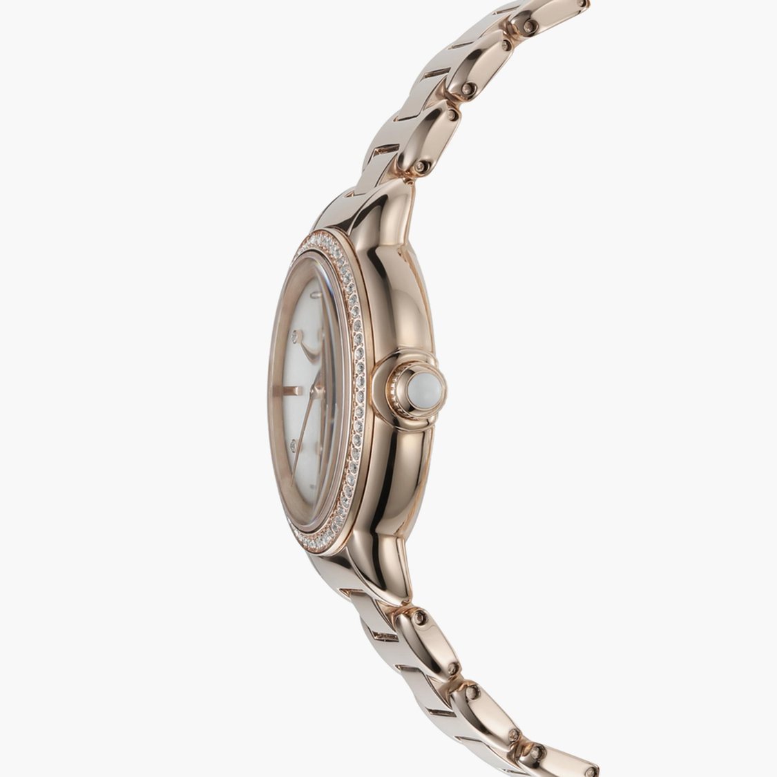 Buy EMPORIO ARMANI Women Embellished Analog Watch AR11523 from