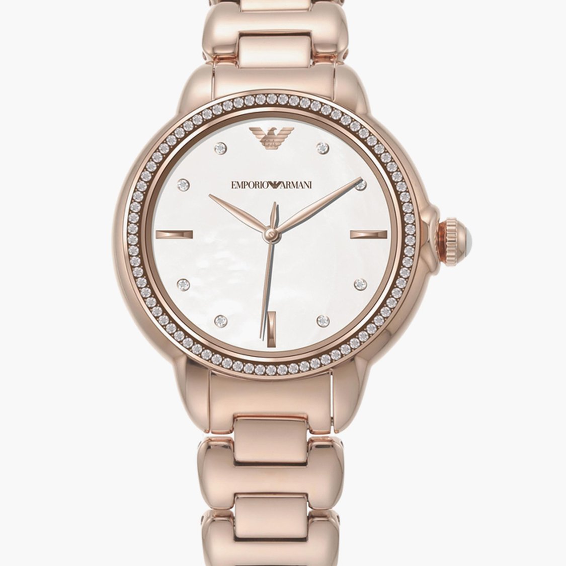 Buy EMPORIO ARMANI Women Embellished Analog Watch AR11523I from