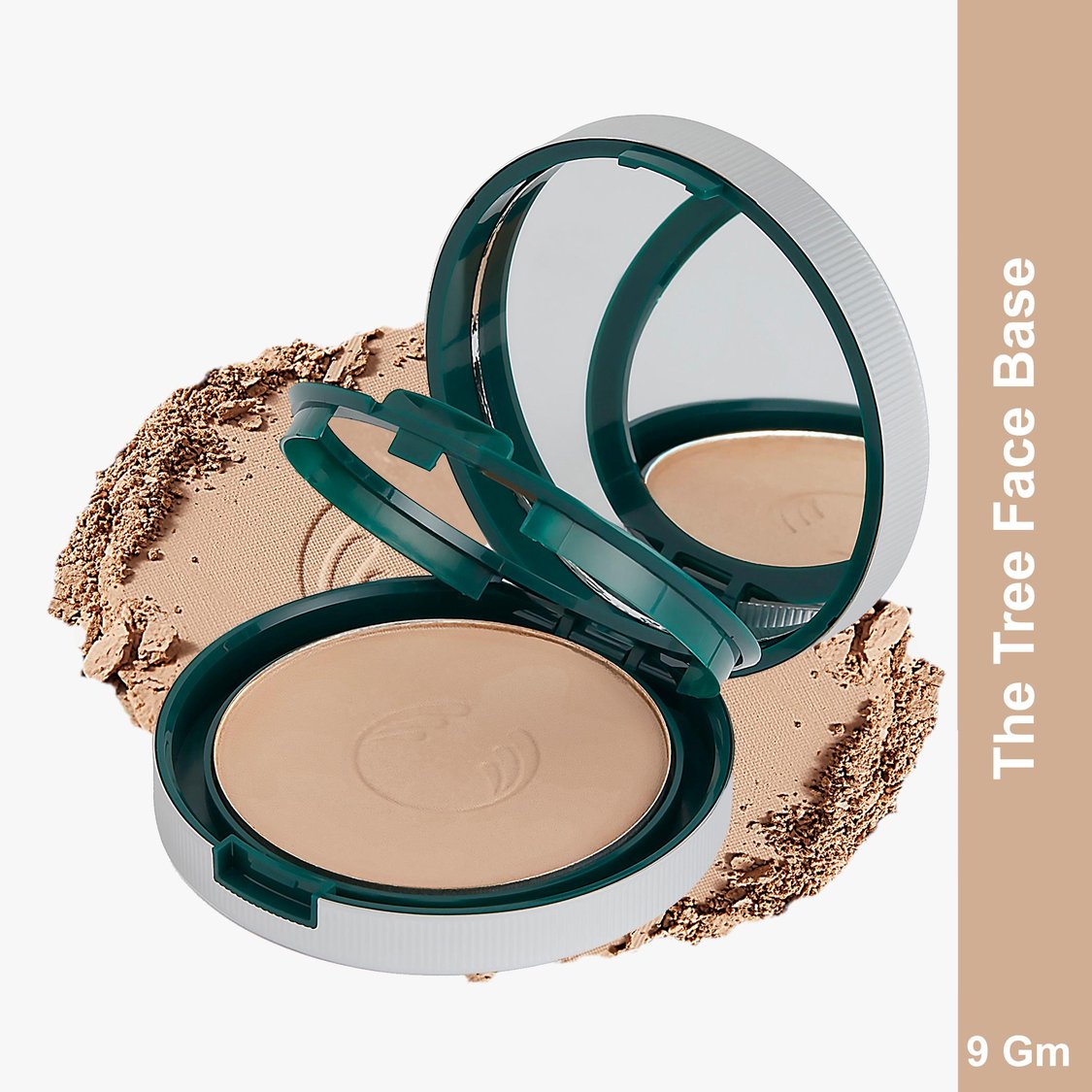 THE BODY SHOP Tea Tree Face Compact Powder- Medium 1N - 9gm