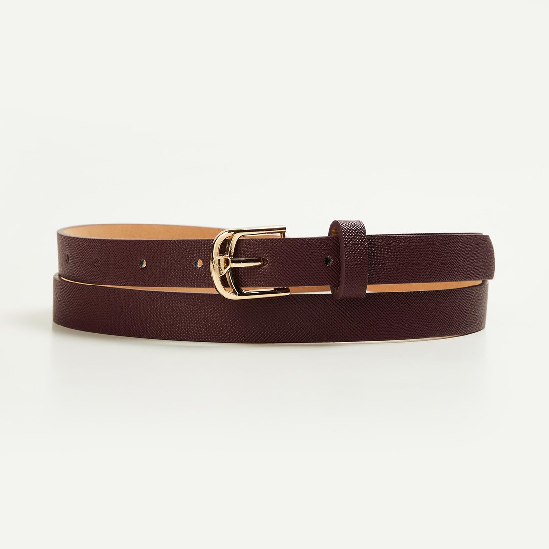 GINGER Women Solid Reversible Belt