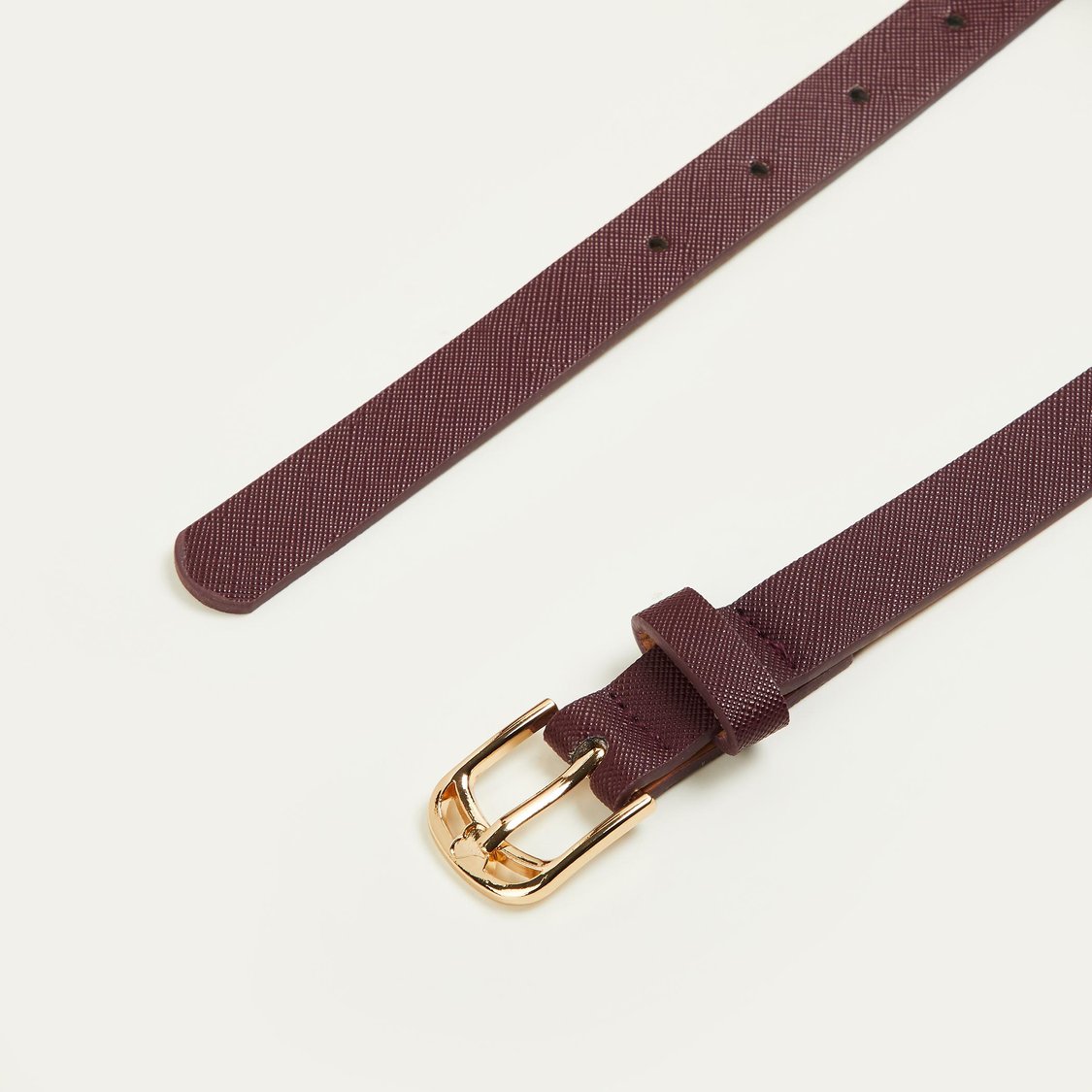 GINGER Women Solid Reversible Belt