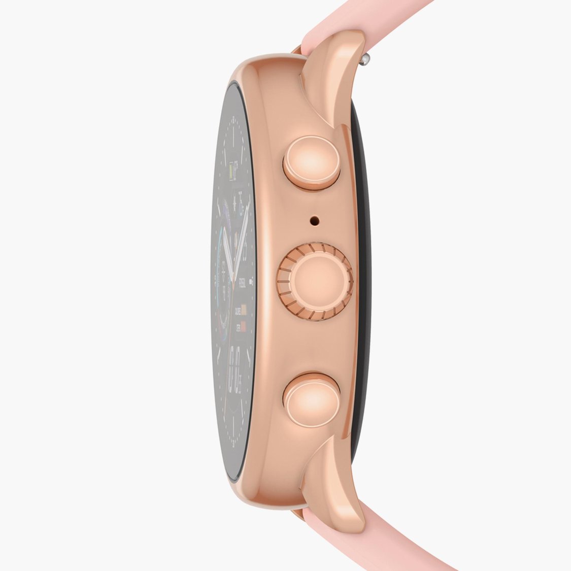 Buy FOSSIL Gen 6 Display Wellness Edition Unisex Smartwatch with Silicone Strap FTW4071 from Fossil at just INR 23995.0