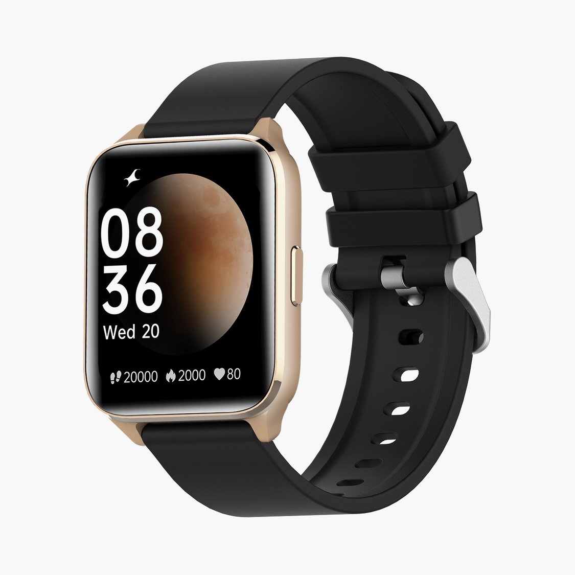 Buy FASTRACK Reflex Volt Men Rectangular Smartwatch with Silicone Strap ...