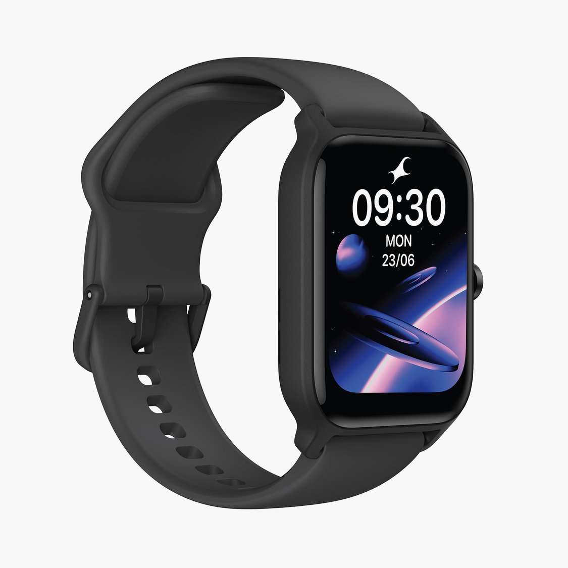 Buy FASTRACK Reflex Kruz Men Square Smartwatch with Silicone