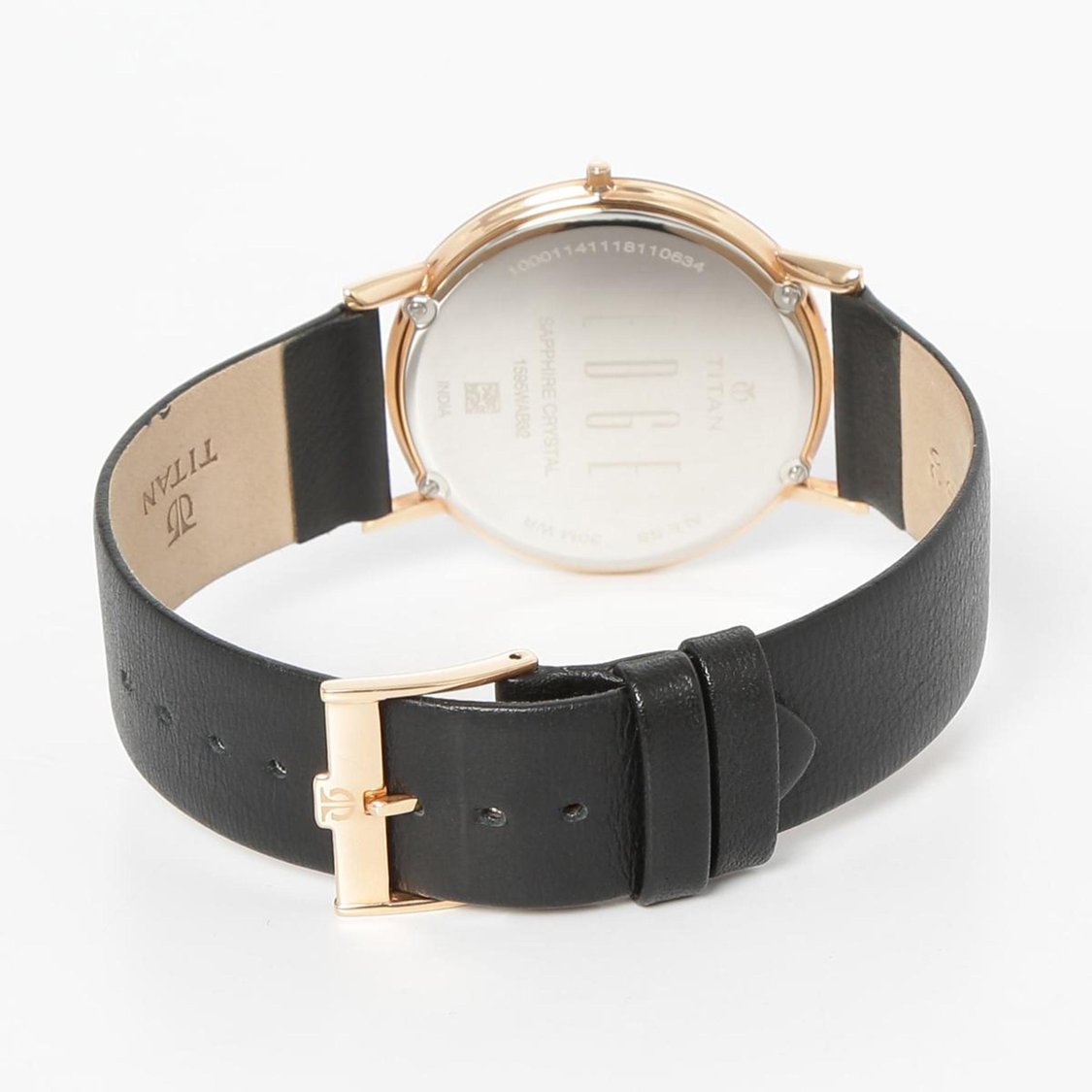 Buy TITAN EDGE Men Water-Resistant Analog Watch 1595WL09 from