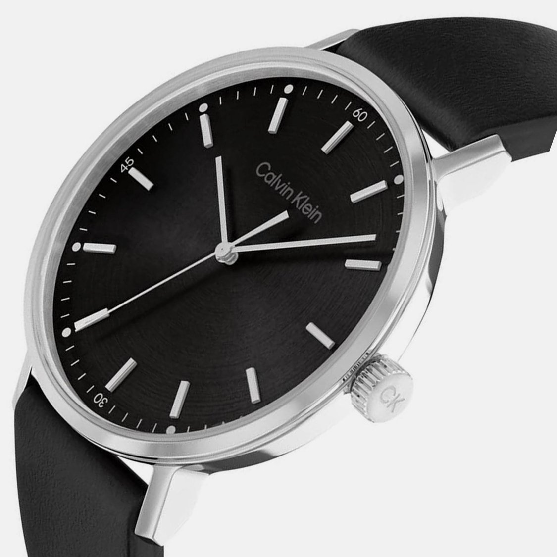 Buy CALVIN KLEIN Modern Men Analog Watch with Leather Strap 25200050 from Calvin Klein at just INR 10080.0