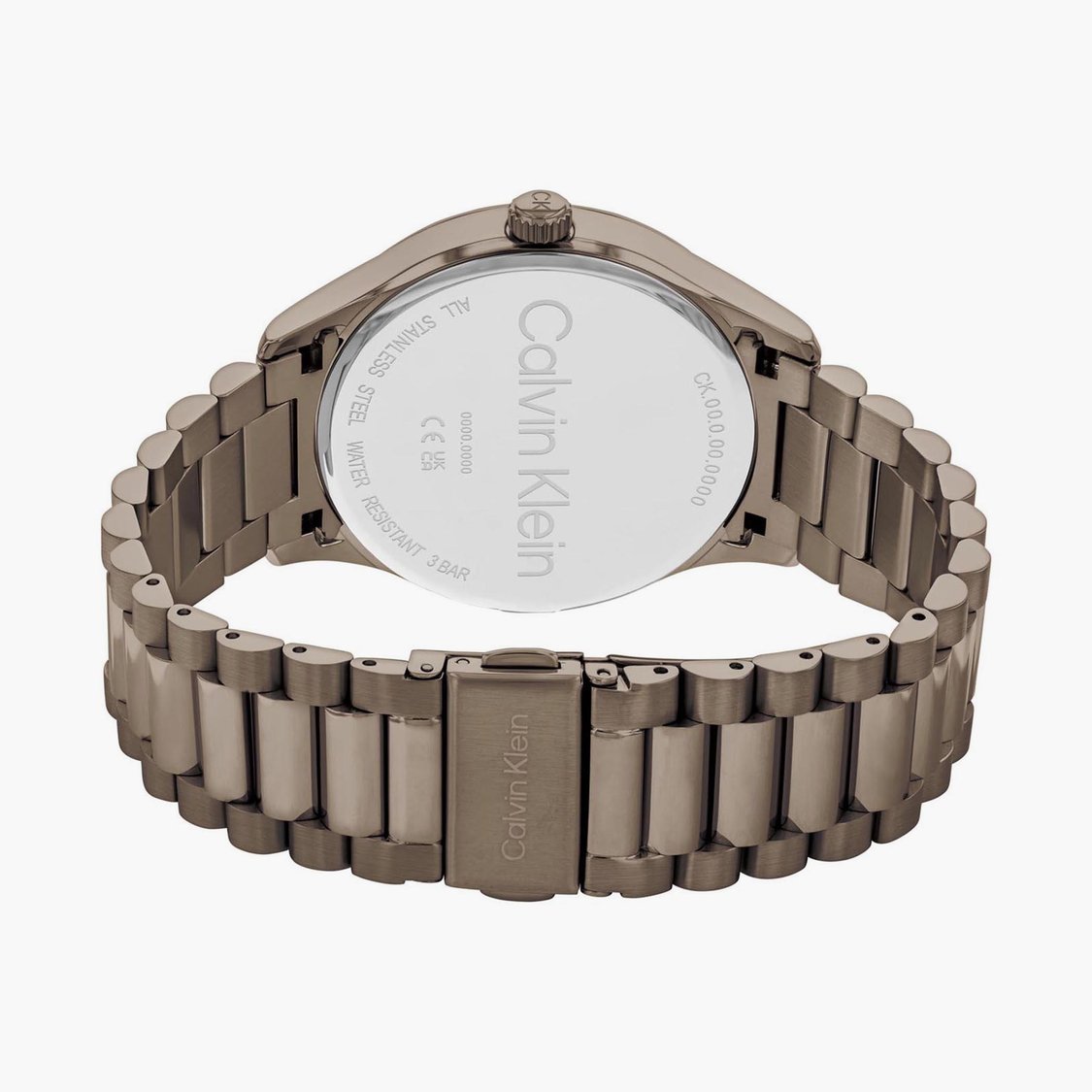 Buy CALVIN KLEIN Men Round Engraved Analog Watch with Metal Strap  