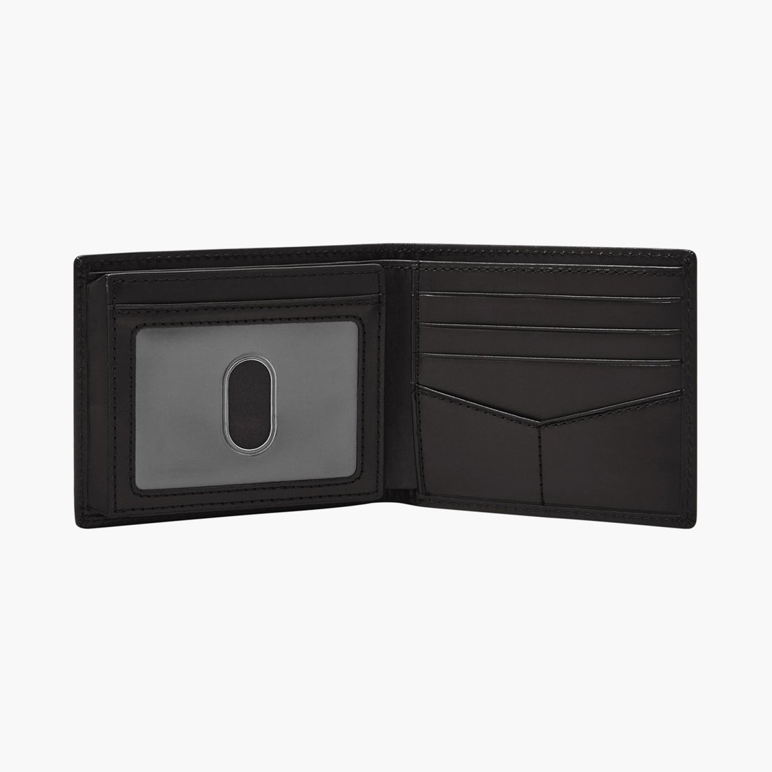 FOSSIL Men Solid Leather Bi-Fold Wallet