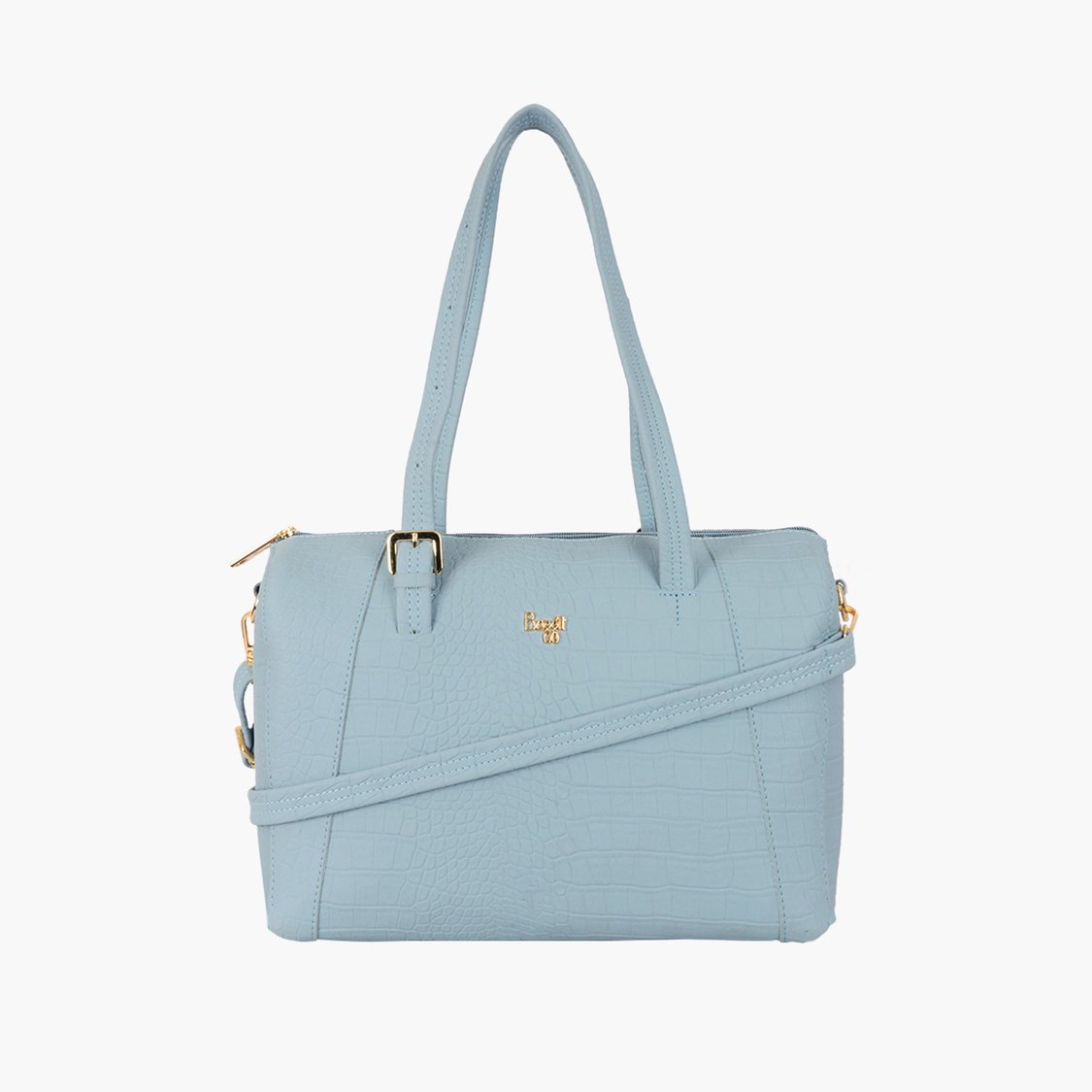 BAGGIT Women Croc-Embossed Shoulder Bag