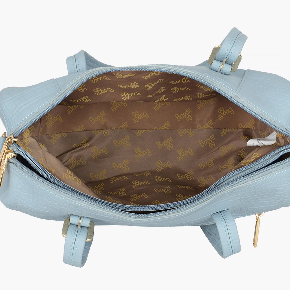 BAGGIT Women Croc-Embossed Shoulder Bag