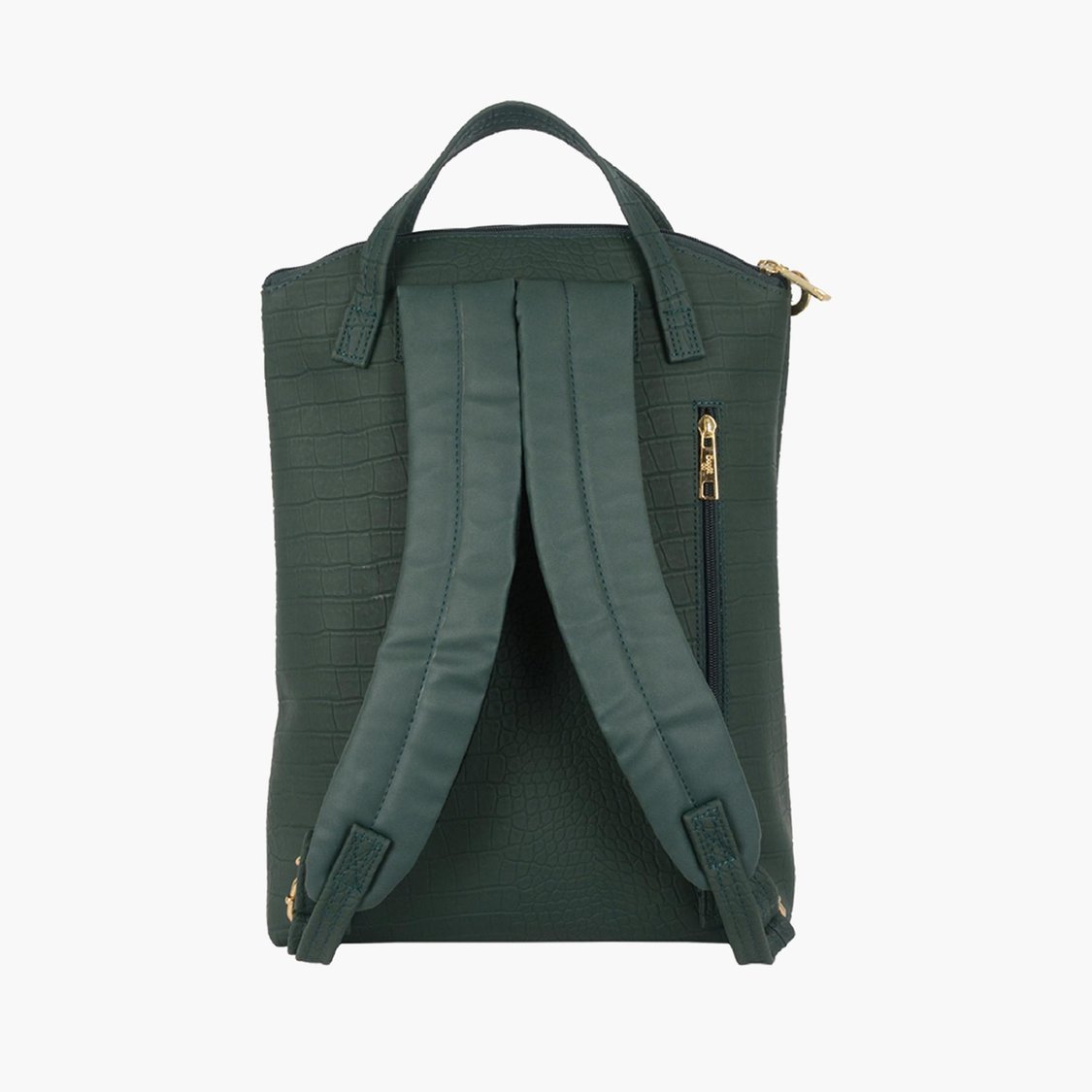 Croc embossed backpack best sale