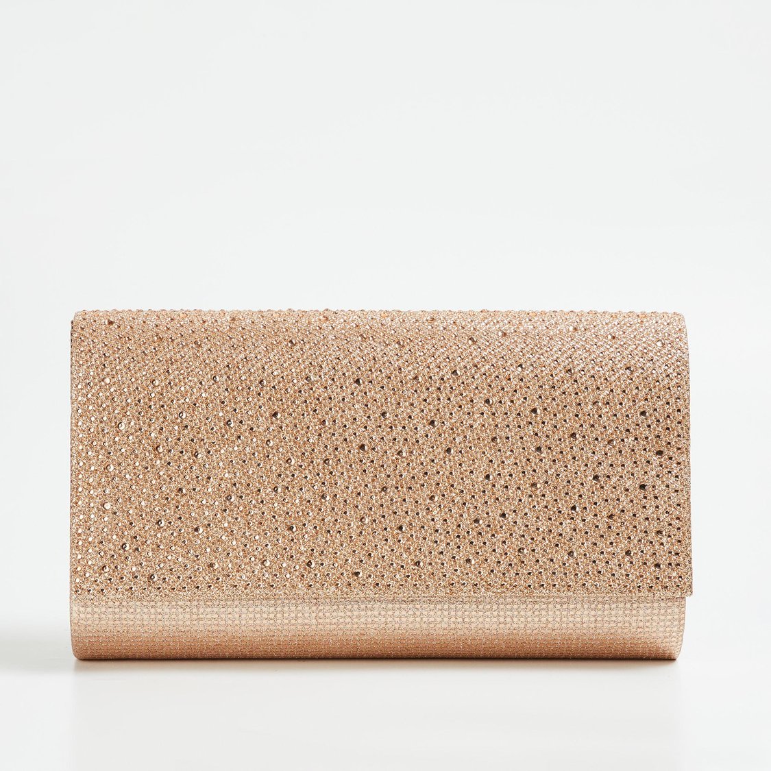 CODE Women Embellished Clutch with Chain Strap
