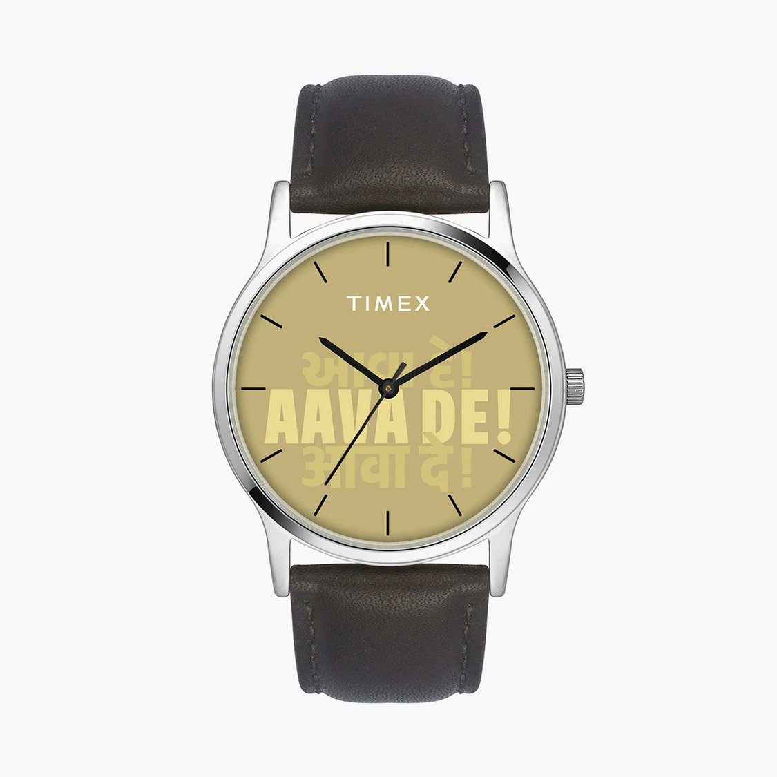Buy TIMEX X GUJARAT TITANS Men Analog Watch with Leather Strap
