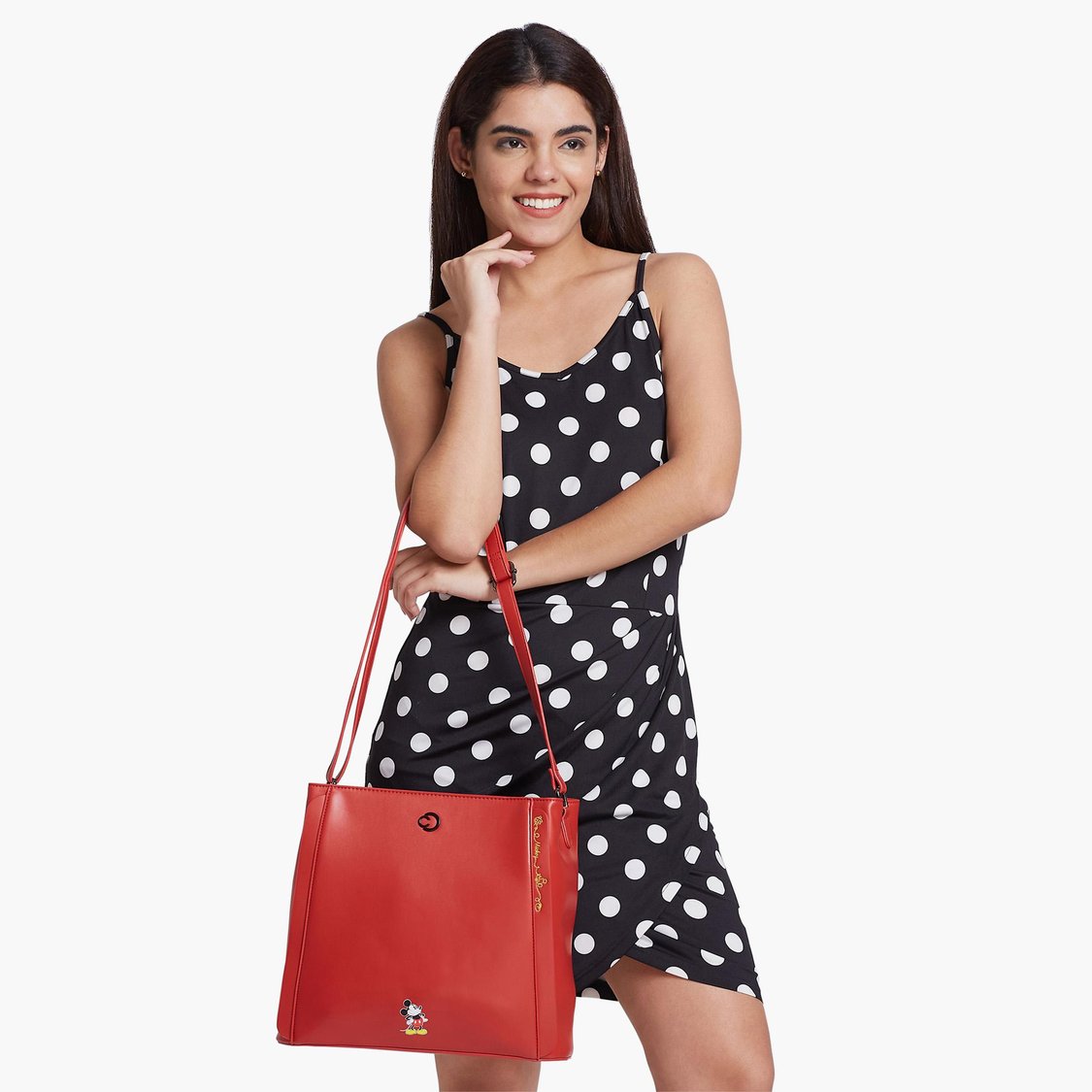 CAPRESE Women Solid Leather Shoulder Bag