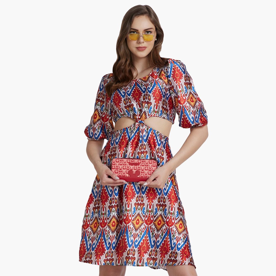 CAPRESE Women Printed Zip-Around Wallet