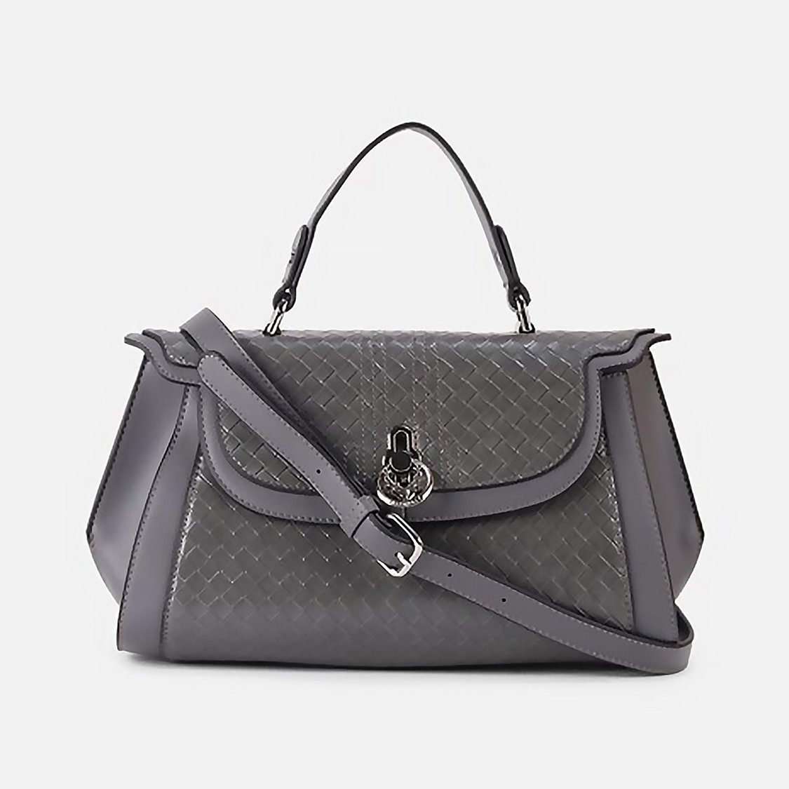 Buy ALLEN SOLLY Women Basket Weave Handheld Bag from Allen Solly