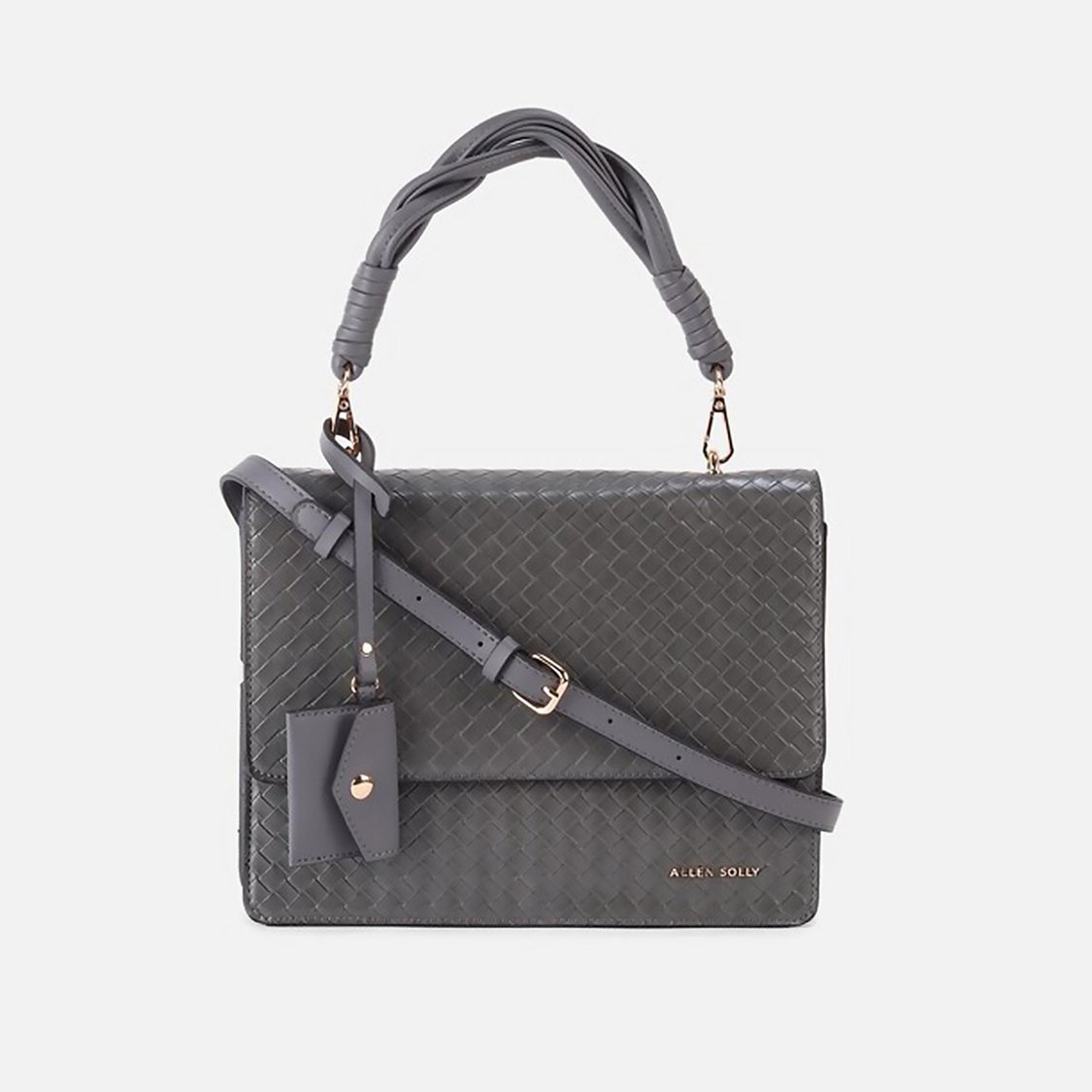 Buy ALLEN SOLLY Women Basket Weave Handheld Bag from Allen Solly
