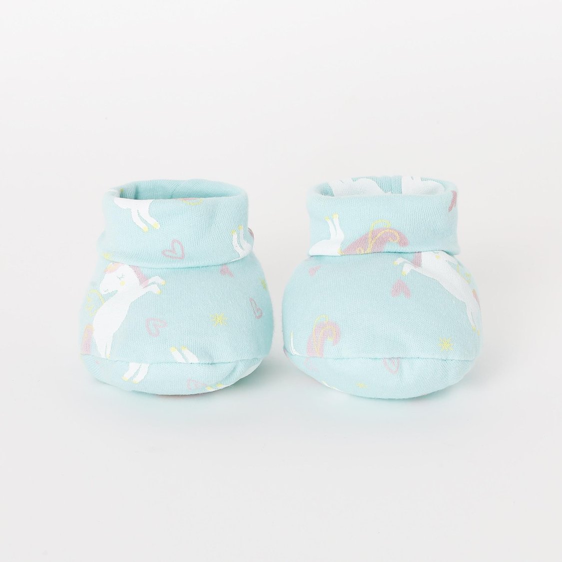 JUNIOR BABY Girls Printed Gift Set - Pack of 8