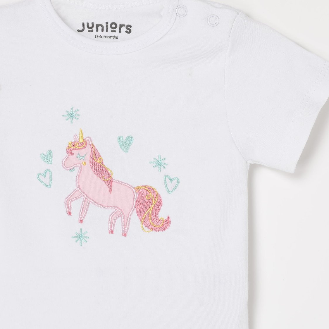 JUNIOR BABY Girls Printed Gift Set - Pack of 8