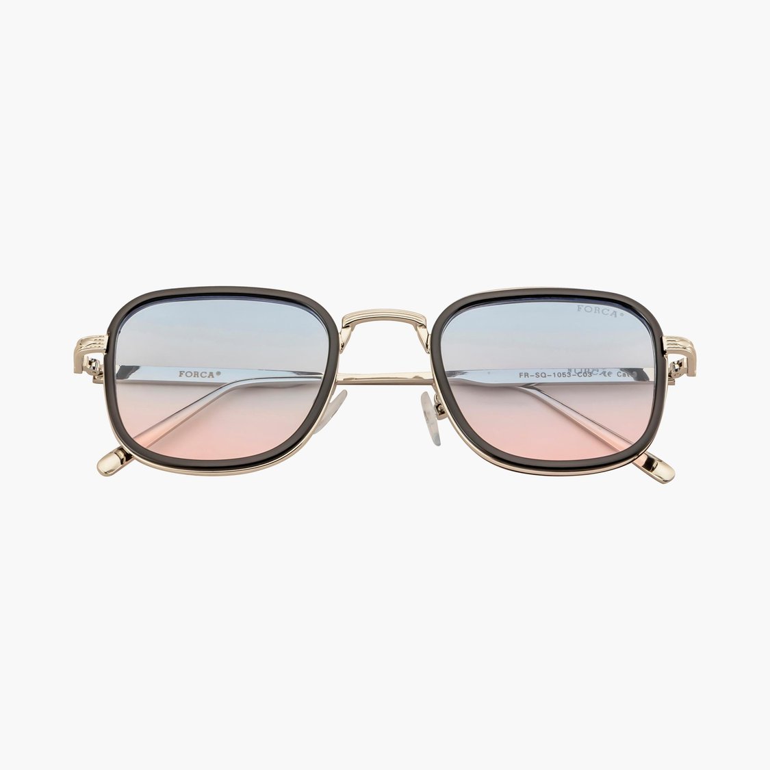 FORCA Men UV-Protected Square Sunglasses - FR-SQ-1053-C03