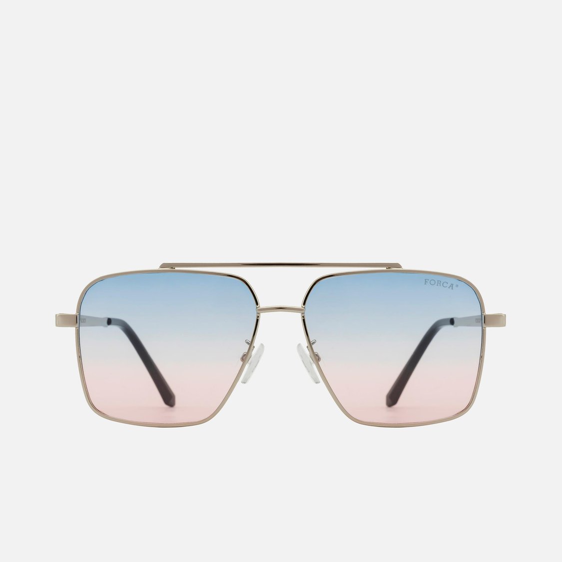FORCA Men Solid UV-Protected Square Sunglasses - FR-SQ-1050-C03