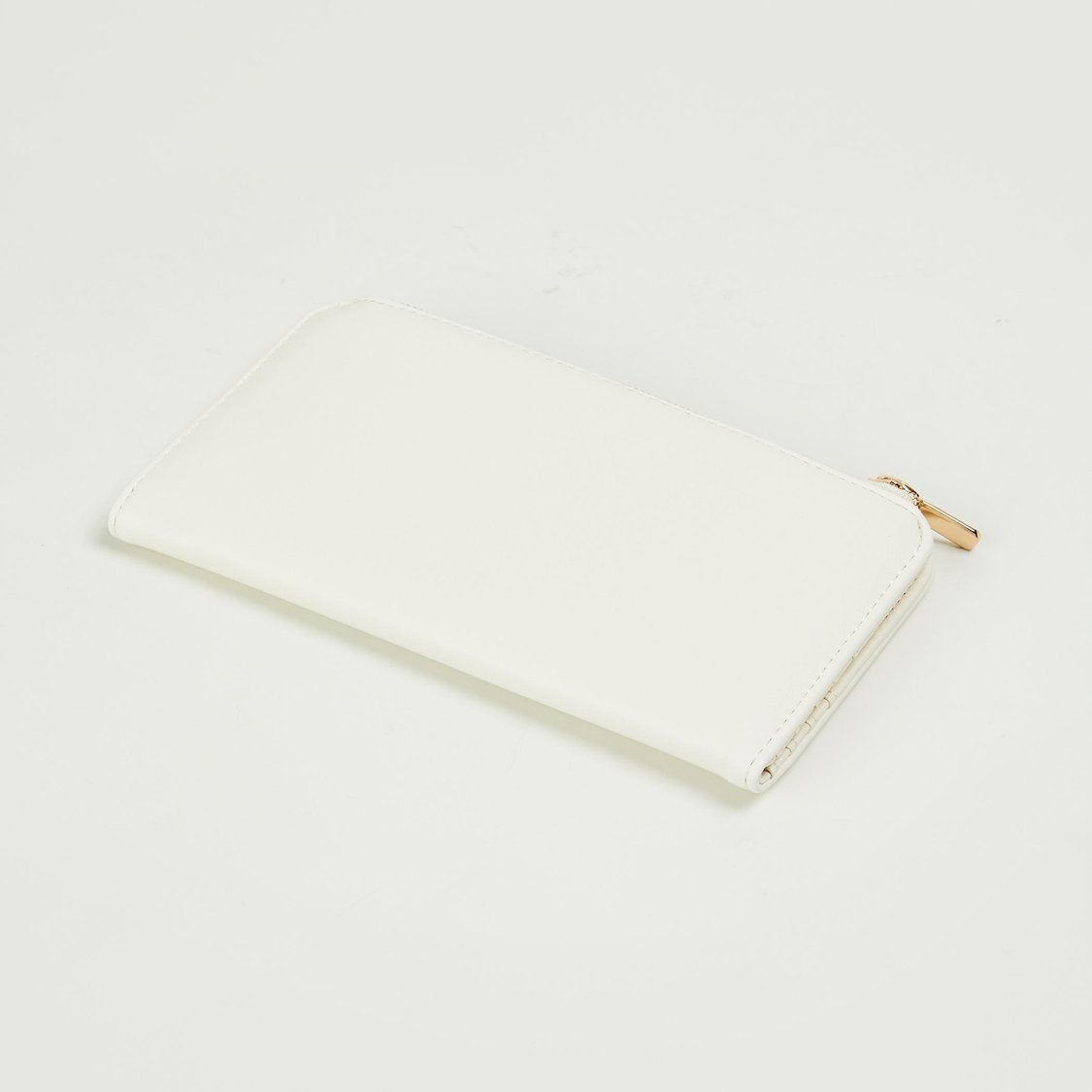 GINGER Women Solid Push-Button Bi-Fold Wallet