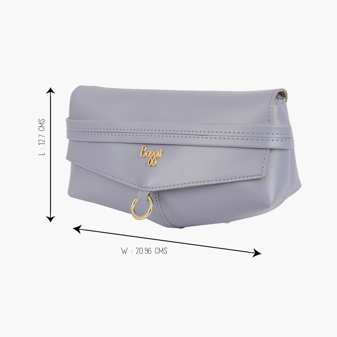 BAGGIT Women Solid Mini Waist Pouch