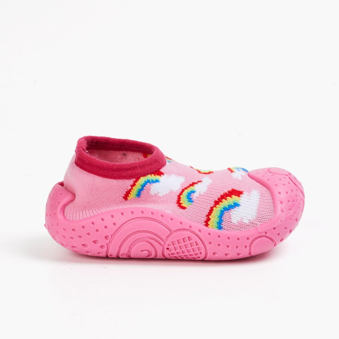 FAME FOREVER Girls Printed Socks Knit Shoes