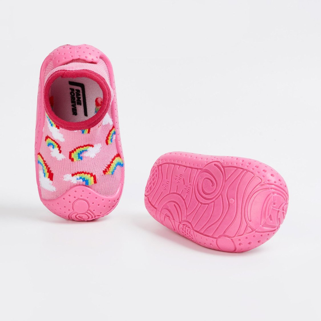 FAME FOREVER Girls Printed Socks Knit Shoes