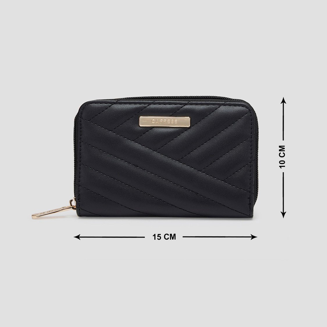 CAPRESE Women Quilted Zip Around Wallet