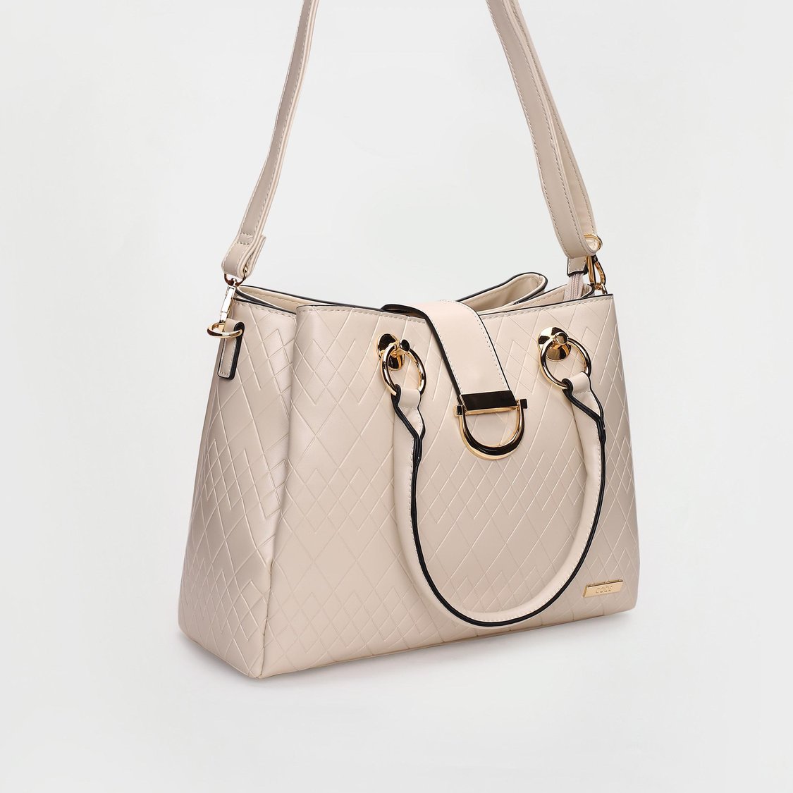 CODE Women Solid Handheld Bag